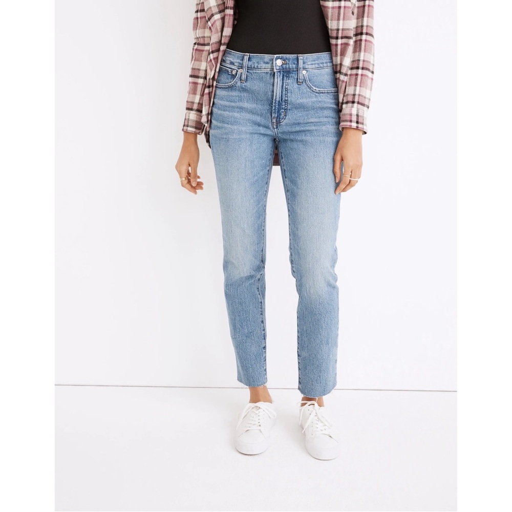 Madewell The Mid-Rise Perfect Vintage‎ Jean in Enmore Wash
